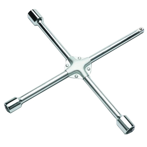 Ключ баллонный, крест, 17х19х21 мм, MATRIX PROFESSIONAL, квадрат 1/2", усиленный, толщина 16 мм, 14245