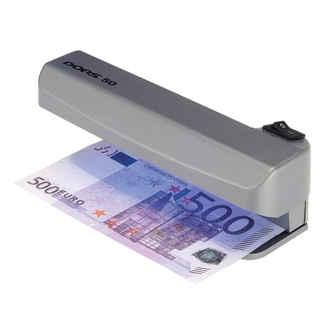 Детектор банкнот DORS 50, просмотровый, УФ-детекция, серый, SYS-033275