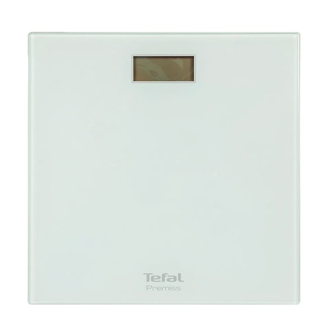 Весы напольные TEFAL PP1061, электронные, вес до 150 кг, квадратные, стекло, белые