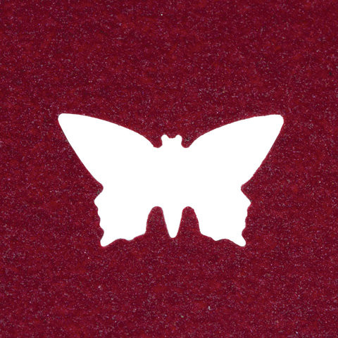 Дырокол фигурный "Бабочка", диаметр вырезной фигуры 9 мм, ОСТРОВ СОКРОВИЩ, 227147