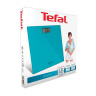 Весы напольные TEFAL PP1133, электронные, вес до 160 кг, квадратные, стекло, голубые