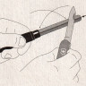 Подарочная точилка для ножей VICTORINOX, карманная, универсальная, в блистере, 4.3323