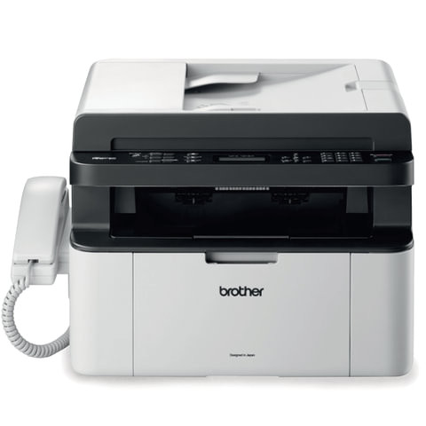 МФУ лазерное BROTHER MFC-1815R (принтер, копир, сканер, факс), А4, 20 стр./мин, 10000 стр./мес., АПД (б/к USB)