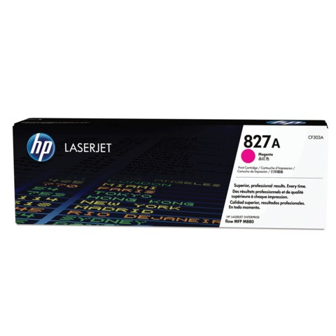 Картридж лазерный HP (CF303A) ColorLaserJet Enterprise flowM880, пурпурный, оригинальный, ресурс 32000 страниц