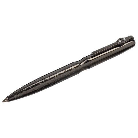 Ручка подарочная шариковая GALANT "NUANCE", корпус оружейный металл, детали оружейный металл, узел 0,7 мм, синяя, 143508