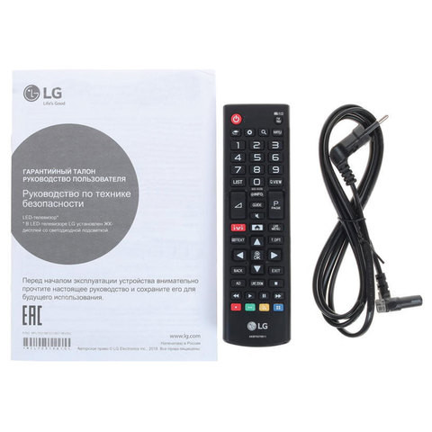 Телевизор LG 32LK615B, 32" (81 см), 1366х768, HD, 16:9, Smart TV, Wi-Fi, черный
