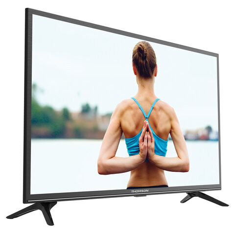 Телевизор THOMSON T43FSE1190, 43" (108 см), 1920х1080, Full HD, 16:9, черный