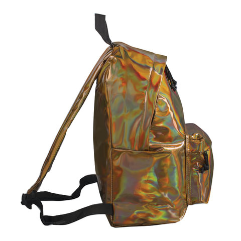 Рюкзак BRAUBERG универсальный, сити-формат, цвет-темно-золотой, "Винтаж", 20 литров, 41х32х14 см, 226422