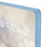 Ежедневник недатированный А5 (138х213 мм), BRAUBERG VISTA, под кожу, гибкий, 136 л., "Wild World", 112027