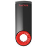 Флеш-диск 32 GB, SANDISK Cruzer Dial, USB 2.0, черный/красный, SDCZ57-032G-B35