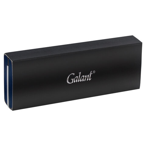 Ручка подарочная шариковая GALANT "ESQUISSE", корпус серебристый, детали розовое золото, узел 0,7 мм, синяя, 143511