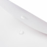 Папка-конверт с кнопкой МАЛОГО ФОРМАТА (240х190 мм), А5, матовая, прозрачная, 0,15 мм, STAFF, 270463