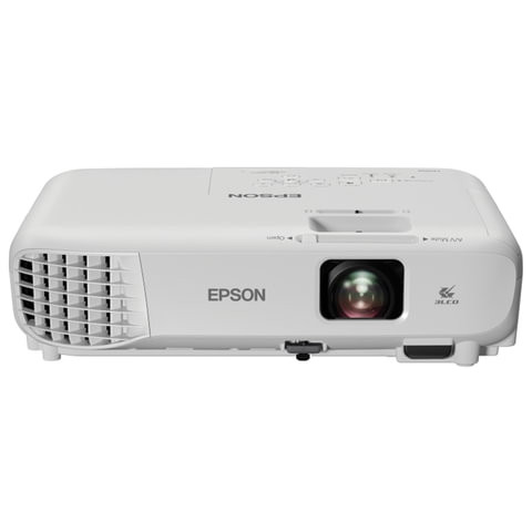 Проектор EPSON EB-W05, LCD, 1280x800, 16:10, 3300 лм, 15000:1, 2,5 кг, V11H840040