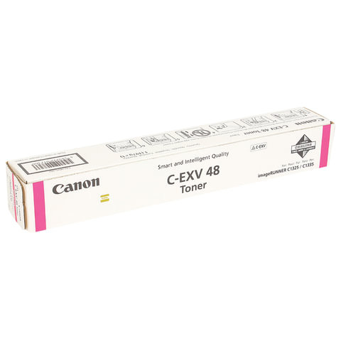 Тонер CANON C-EXV48M iR C1325iF/1335iF, пурпурный, оригинальный, ресурс 11500 стр., 9108B002