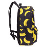 Рюкзак BRAUBERG POSITIVE универсальный, потайной карман, "Bananas", 42х28х14 см, 270782