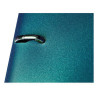 Тетрадь на кольцах А5 (175х220 мм), 120 л., пластиковая обложка, клетка, с фиксирующей резинкой, HATBER "METALLIC", тёмно-синий, 334461, 120ТК5Вр1_03411