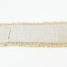 Насадка МОП плоская 80 см для швабры-рамки, карманы, нашивной хлопок, ЛАЙМА "EXPERT", 605306