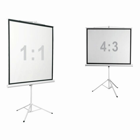 Экран проекционный на треноге 84" (156х159 см), матовый, 1:1, DIGIS KONTUR-D, DSKD-1103