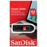 Флеш-диск 64 GB, SANDISK Cruzer Glide, USB 2.0, черный, SDCZ60-064G-B35