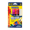 Фломастеры CENTROPEN "Duomagic", 8 цветов + 2 изменяющих цвет, ширина линии 2-3 мм, перекрашиваемые, 2599/10, 5 2599 1002