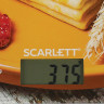 Весы кухонные SCARLETT SC-KS57P45 "Блины", электронный дисплей, max вес 5 кг, тарокомпенсация, стекло