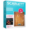 Весы кухонные SCARLETT SC-KS57P19, электронный дисплей, максимальный вес 8 кг, тарокомпенсация, стекло