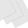 Обложки картонные для переплета А4, КОМПЛЕКТ 100 шт., тиснение под лен, 250 г/м2, белые, BRAUBERG, 530839