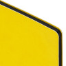 Блокнот БОЛЬШОЙ ФОРМАТ (180х250 мм) B5, BRAUBERG "Metropolis Mix", под кожу, 80 л., клетка, желтый, 113311
