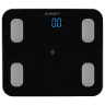 Весы напольные диагностические SCARLETT SC-BS33ED46, электронные, вес до 150 кг, Bluetooth, черные