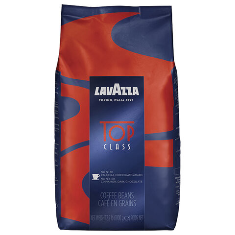 Кофе в зернах LAVAZZA "Top Class", 1000 г, вакуумная упаковка, 2010
