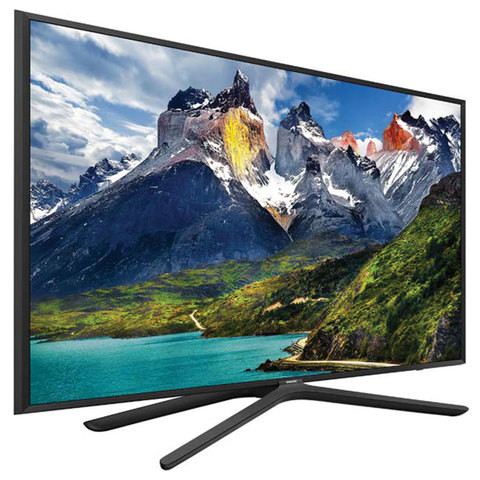 Телевизор SAMSUNG 43N5500, 43" (108 см), 1920x1080, Full HD, 16:9, Smart TV, Wi-Fi, черный