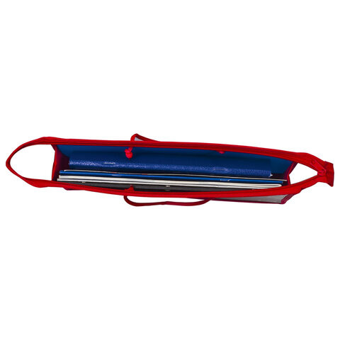 Папка на молнии с ручками BRAUBERG, А4, пластик, для мальчиков, "Красный авто", 225501