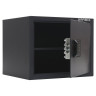 Сейф мебельный BRABIX "SF-280EL", 280х350х300 мм, электронный замок, черный, 291149, S103BR212414
