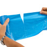 Мешки для мусора LAIMA "ULTRA" 90 л синие 20 шт. прочные, ПНД 14 мкм, 70х90 см, 607693