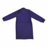 Халат рабочий женский синий, бязь, размер 48-50, рост 158-164, плотность ткани 142 г/м2, 610803
