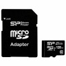 Карта памяти microSDXC 128 GB SILICON POWER Elite UHS-I U3, V30, 75 Мб/сек (cl.10) адаптер SP128GBSTXBU1V1