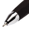 Ручка шариковая масляная автоматическая с грипом BRAUBERG "Jet-Z", СИНЯЯ, узел 0,7 мм, линия письма 0,35 мм, 142134
