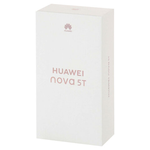 Смартфон HUAWEI Nova 5T, 2 SIM, 6,26”, 4G (LTE), 32/48 + 16 + 2 + 2 Мп, 128 ГБ, фиолетовый, металл, 51094TAM