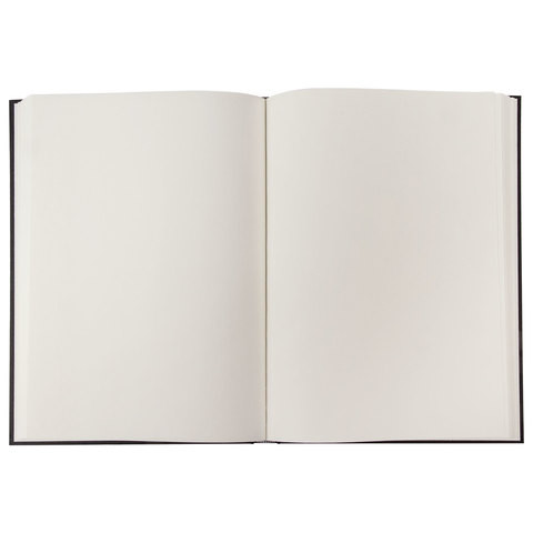 Скетчбук, слоновая кость 100 г/м2, 210х297 мм, 110 л., книжный твердый переплет, BRAUBERG ART "CLASSIC", 128957
