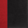 Ежедневник недатированный А5 (138х213 мм) BRAUBERG "Prestige", комбинированный, 160 л., красный/черный, 128281