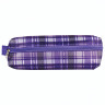 Пенал-косметичка BRAUBERG, полиэстер, "Шотландия", светло-фиолетовый, 20х6х4 см, 226727