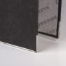 Папка-регистратор ОФИСНАЯ ПЛАНЕТА, усиленный корешок, мраморное покрытие, 80 мм, с уголком, черная, 221997