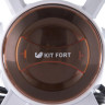 Пылесос ручной KITFORT KT-526-3, потребляемая мощность мощность 400 Вт, циклонный фильтр 0,8 л, оранжевый