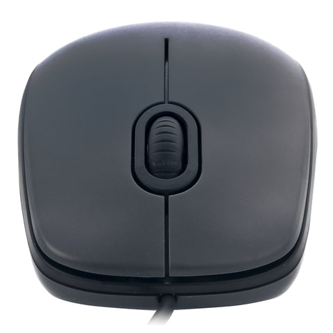 Мышь проводная LOGITECH M90, USB, 2 кнопки + 1 колесо-кнопка, оптическая, черная, 910-001794