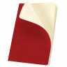 Блокнот МАЛЫЙ ФОРМАТ (100x150 мм) A6, BRAUBERG "Metropolis Ultra", под кожу, резинка, 80 л., красный, 111026