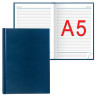 Ежедневник недатированный А5 (148х210 мм) ERICH KRAUSE "Ariane", "под кожу классик", синий, 40650