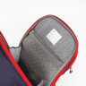 Рюкзак BRAUBERG CLASSIC, легкий каркас, премиум материал, "Lion", синий, 37х32х21 см, 228829