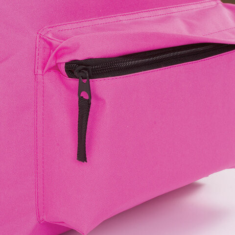 Рюкзак BRAUBERG, универсальный, сити-формат, один тон, розовый, 20 литров, 41х32х14 см, 228843