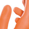 Перчатки латексные MAPA Industrial/Alto 299, хлопчатобумажное напыление, размер 10 (XL), оранжевые