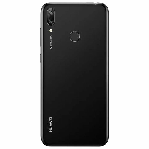 Смартфон Huawei Y7, 2 SIM, 6,26”, 4G (LTE), 8/13 + 2 Мп, 64 ГБ, microSD, черный, пластик, 51094RFY